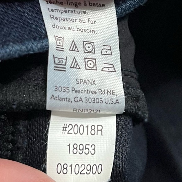 SPANX • Jean-ish Ankle Leggings Twilight Rinse Wash - Picture 4 of 6